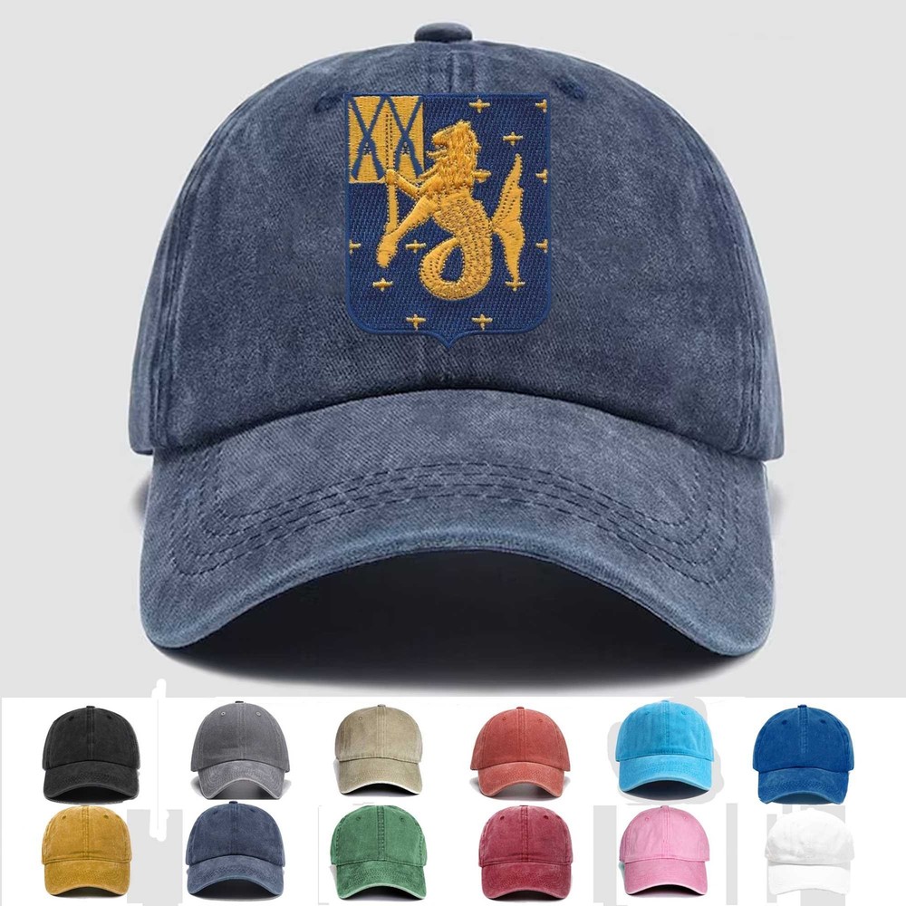 Custom Embroidered Hat 43rd Infantry Regiment, Veteran Cap, Trucker Hat, Gift