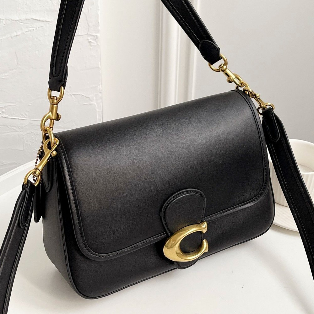 COACH C4823 Soft Tabby 2-Way Shoulder Bag in Black Boutique Line