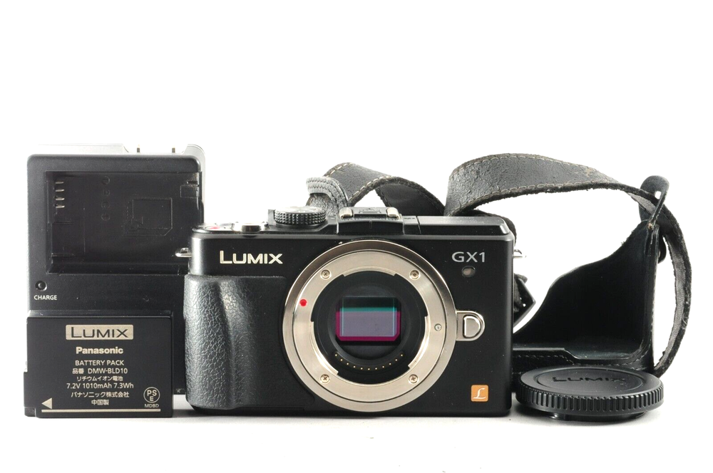 Mint Panasonic LUMIX DMC-GX1 16.0MP Digital Body Black Japanese only #3334