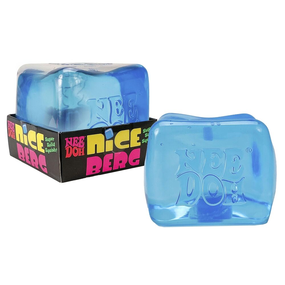 Schylling NeeDoh Niceberg - Sensory Squeeze Toy with Super Solid Squish - Giant