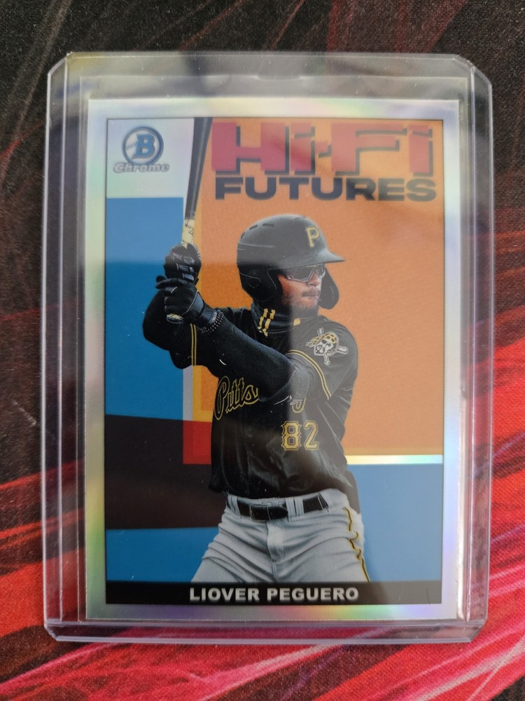 2022 Bowman Hi-Fi Futures RC Liover Peguero Pittsburgh Pirates #HIFI-20