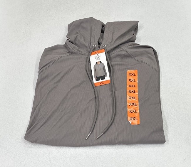Sage Collective Women's Lightweight Long Sleeve Hoodie, Gray, Size XXL