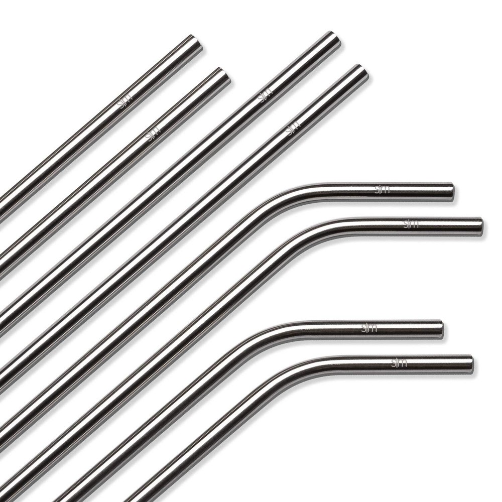 Stainless Steel Reusable Straws – Eco-Friendly & Toxin-Free Drinking Straws for Tumblers  
