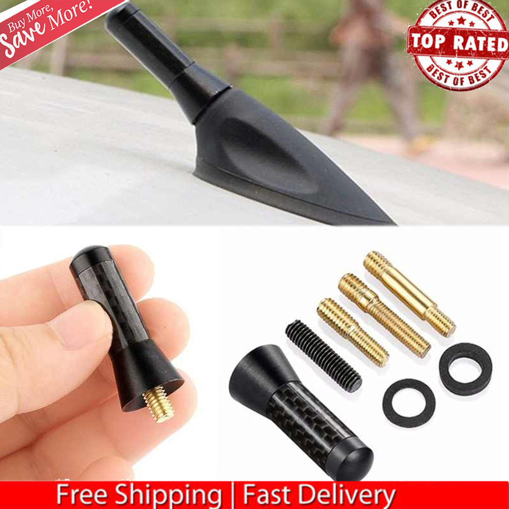 BLACK Shark Fin Car Roof Antenna Signal Radio FM/AM Aerial Accessories DURABLE