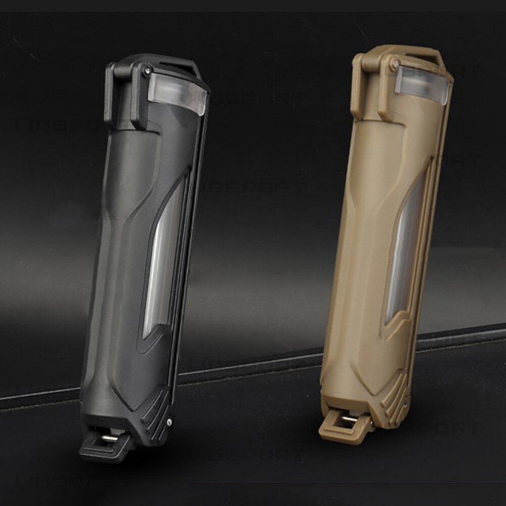 MOLLE Battery Storage Box Portable Battery Storage Case for CR123/AAA Batteries