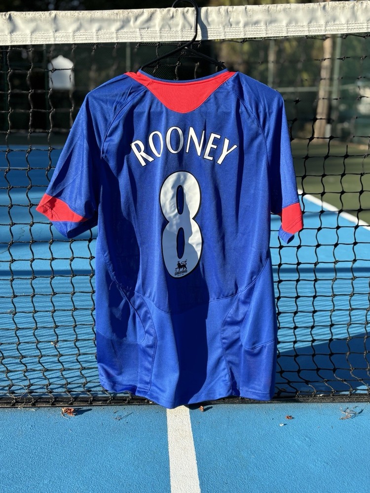 Manchester United Away Jersey  2005/2006 Wayne Rooney #8 Sizes M