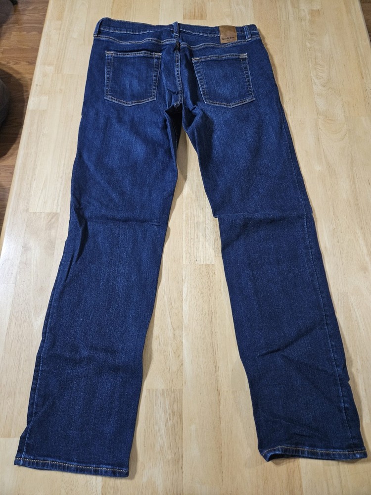 Goodfellow & Co Mens Total Flex Slim Straight Blue Jeans 34x32