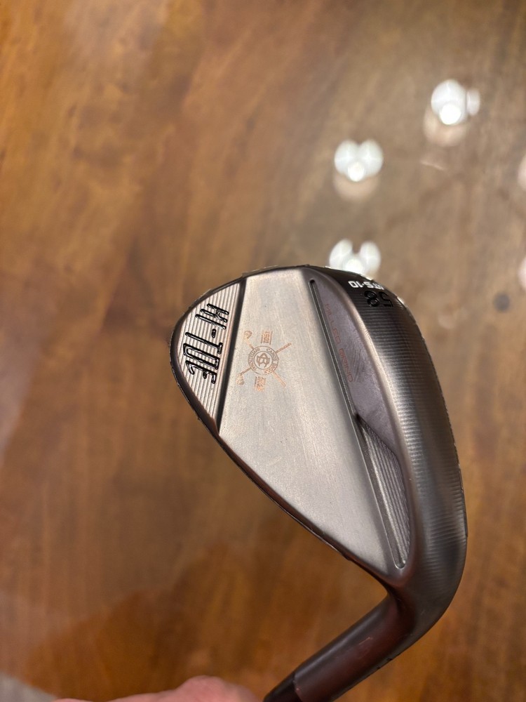 NEW TAYLORMADE HI-TOE 4 58/10 ATS WEDGE W/ DG TOUR ISSUE 115 WEDGE FLEX (LOGO)