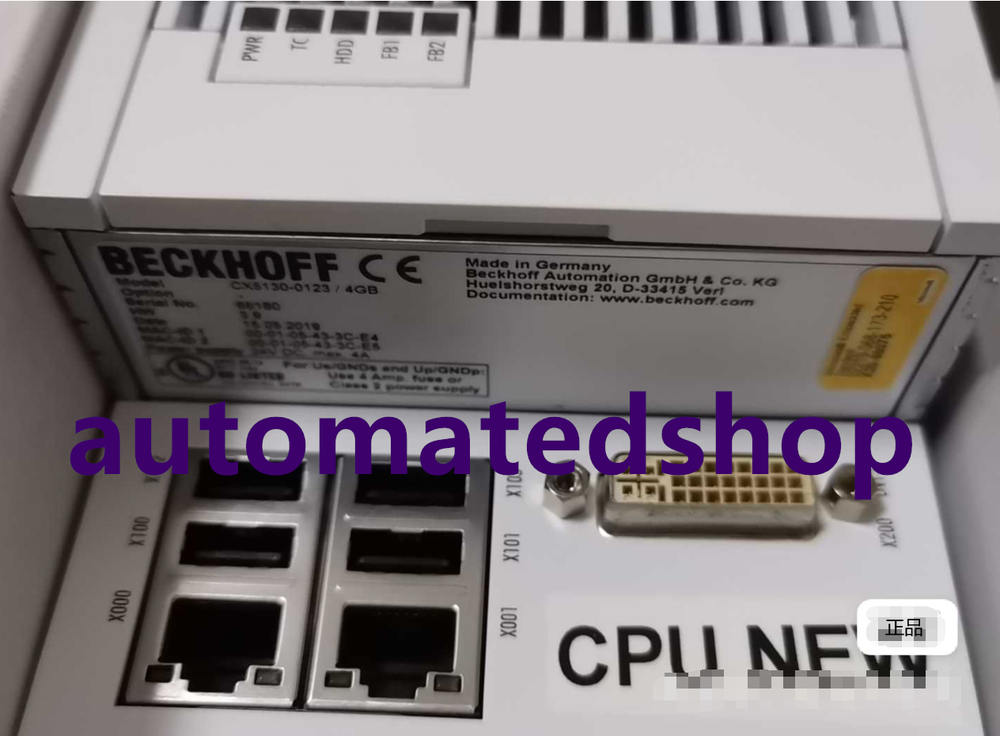 CX5130-0123 BECKHOFF Beckhoff CPU controller brand new
