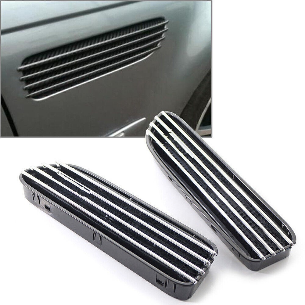 2PCS Side Fender Air Flow Vents Grille Grill Trim For BMW E46 M3 2001-2006 US