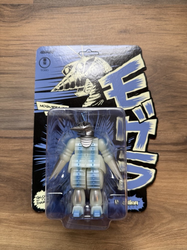 Godzilla Moguera Glow ReAction Figure by Super7 Toho