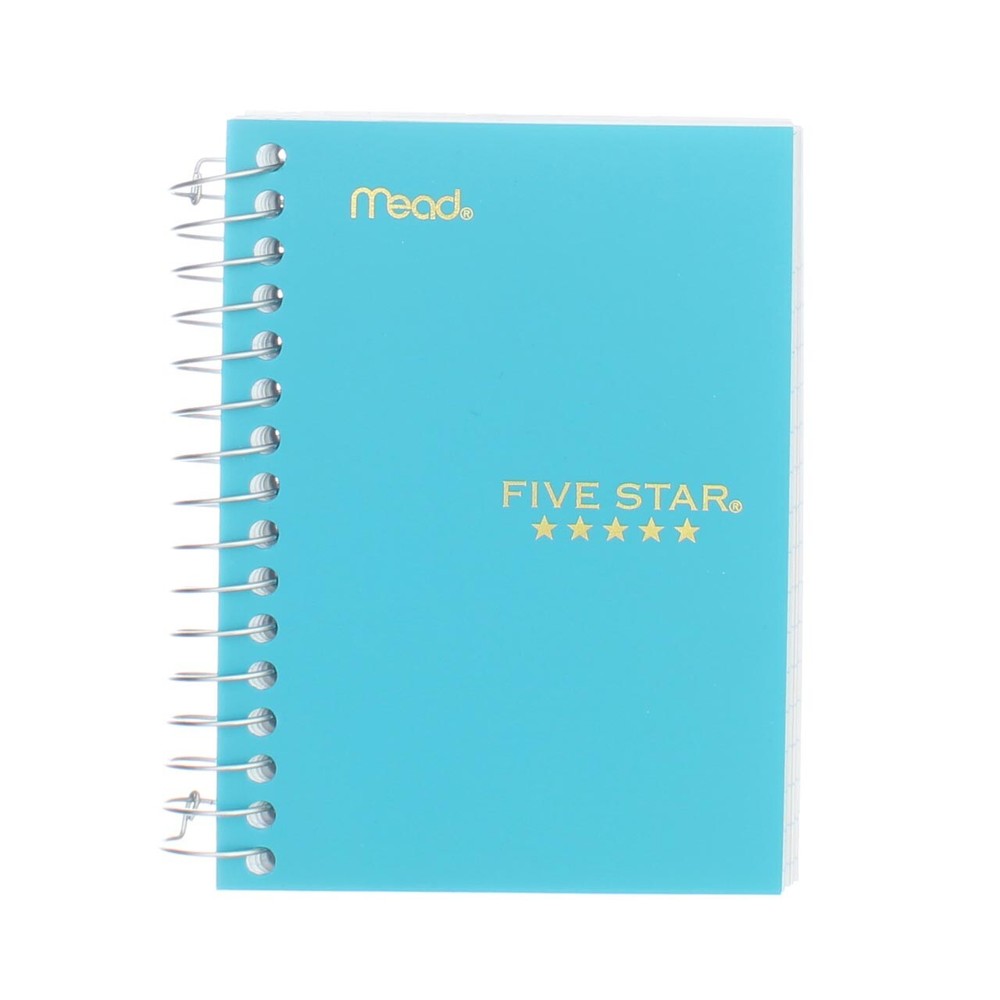 2 Pack Five Star Fat Lil Wirebound Notebook, 200 Sheets, College Ruled