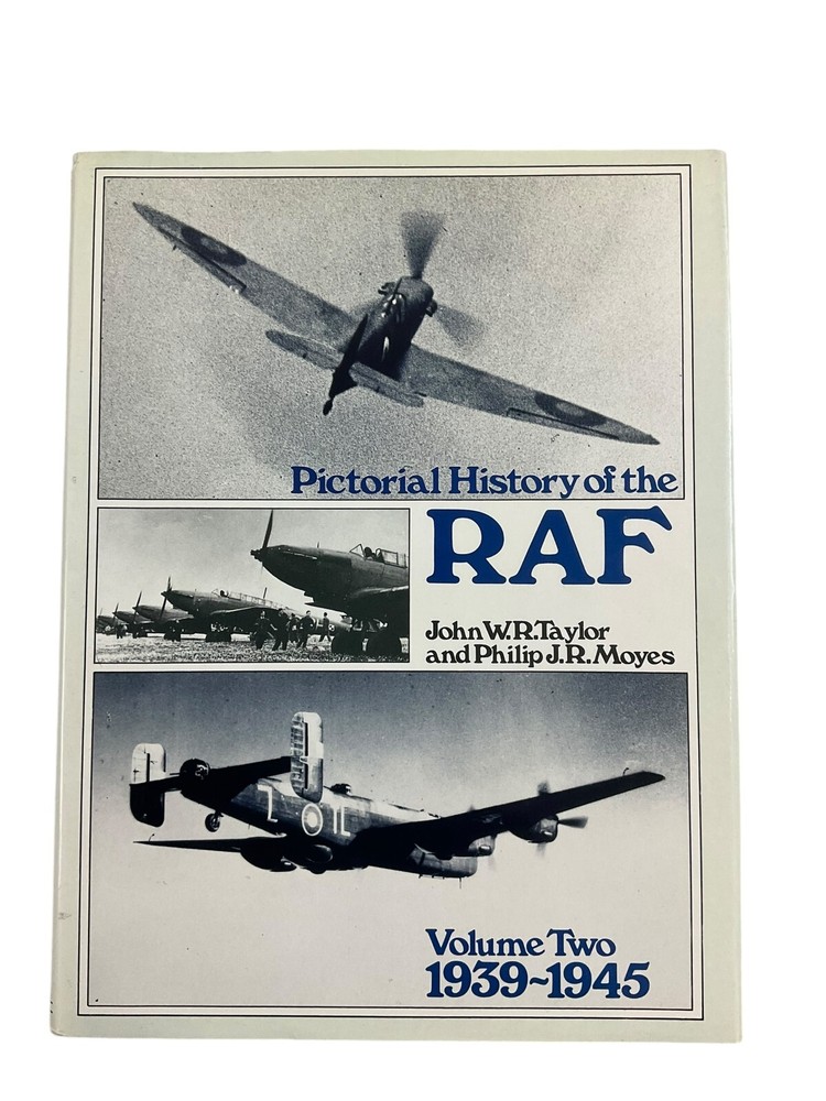 WW2 Britain RAF Pictorial History Of The RAF Vol 2 1939-1945 Reference Book