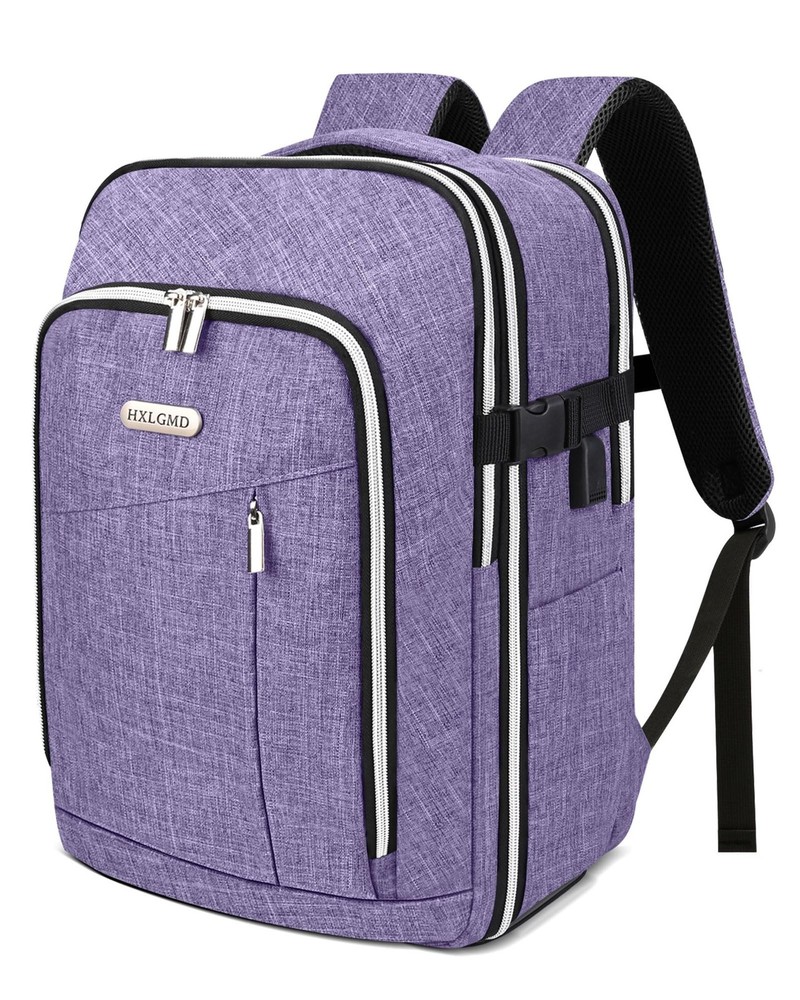 Personal Item Travel Carry On Luggage Backpack for Women Men Flight Approved ...
