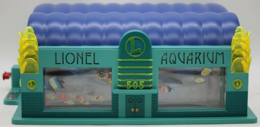 Lionel O Gauge 6-14105 Operating Aquarium Accessory Building EX Box NIB 1 48 Scale