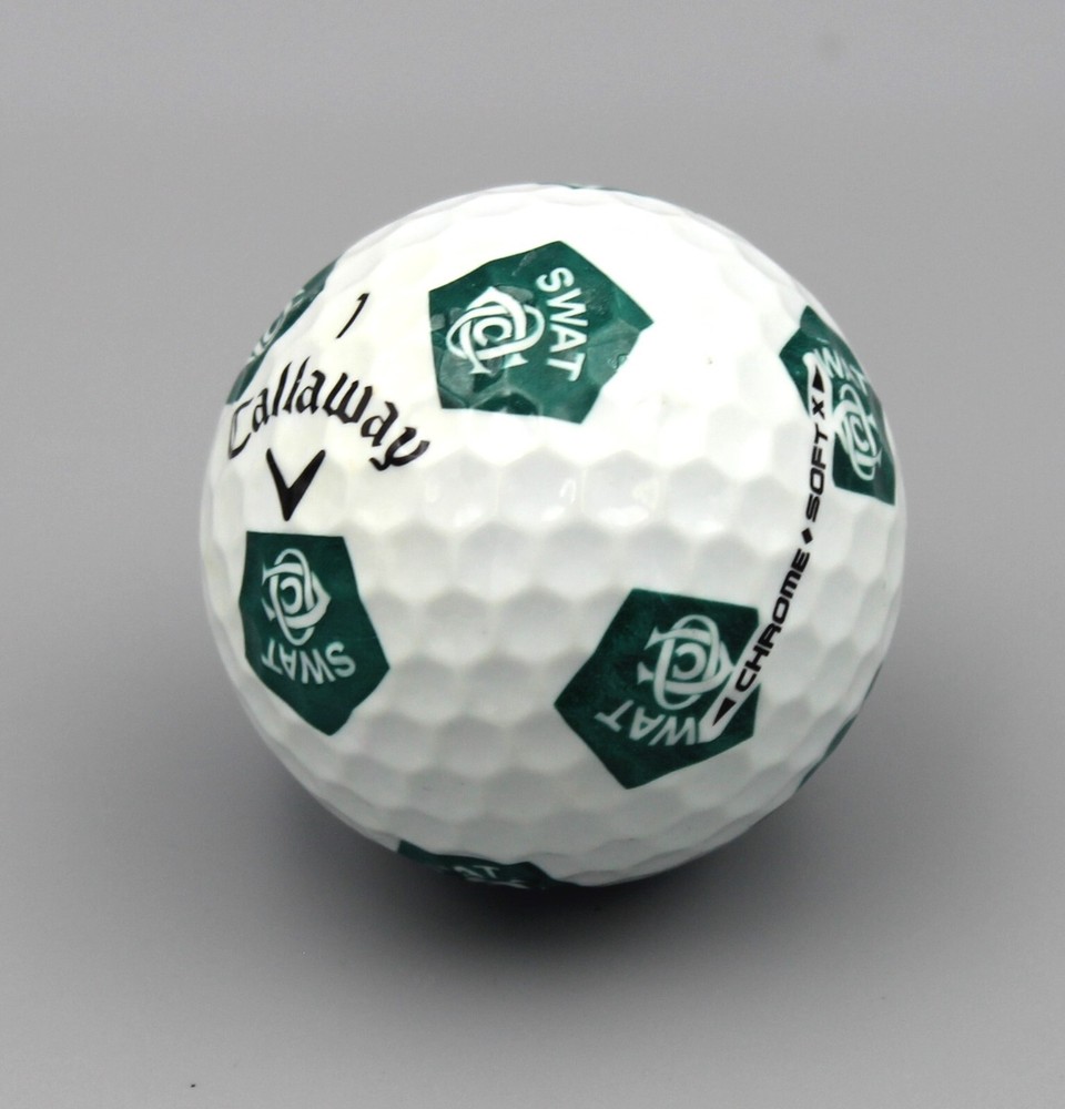 Callaway Chrome Soft Truvis Oakmont SWAT Logo Golf Ball CT54