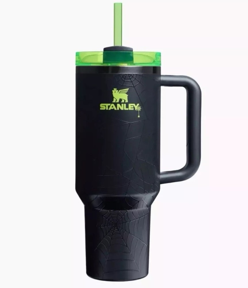 Stanley HALLOWEEN WEB GLOW H2.0 40oz Tumbler Limited Edition! Sealed In Box