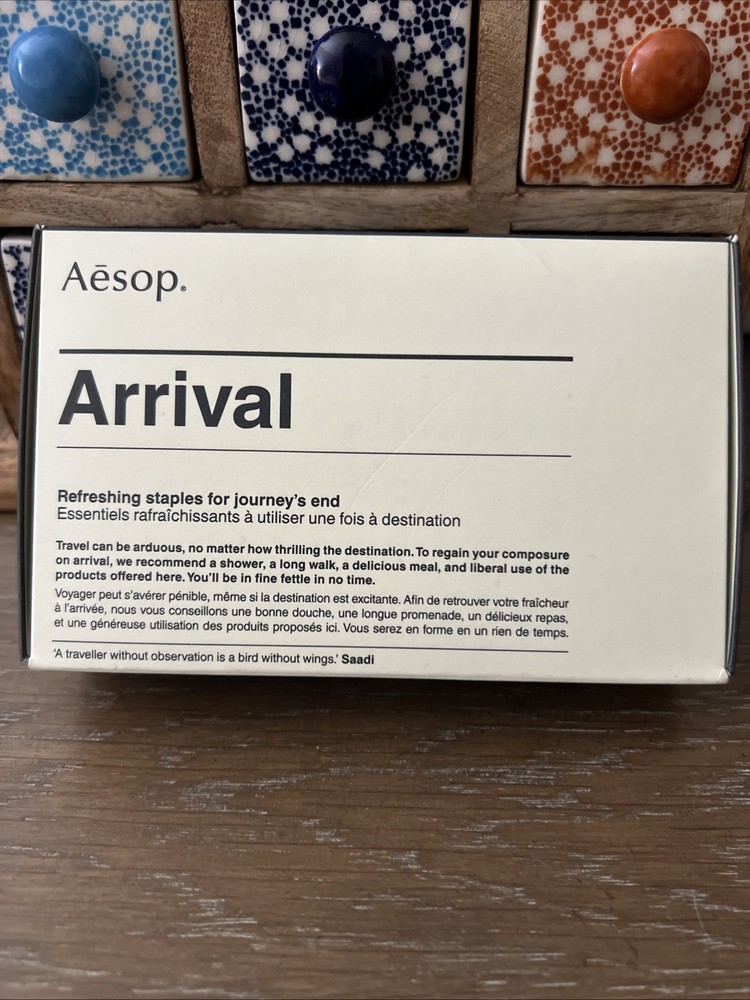Aesop Arrival Body Wash, Balm and Shampoo , Conditioner, Set 4 Items