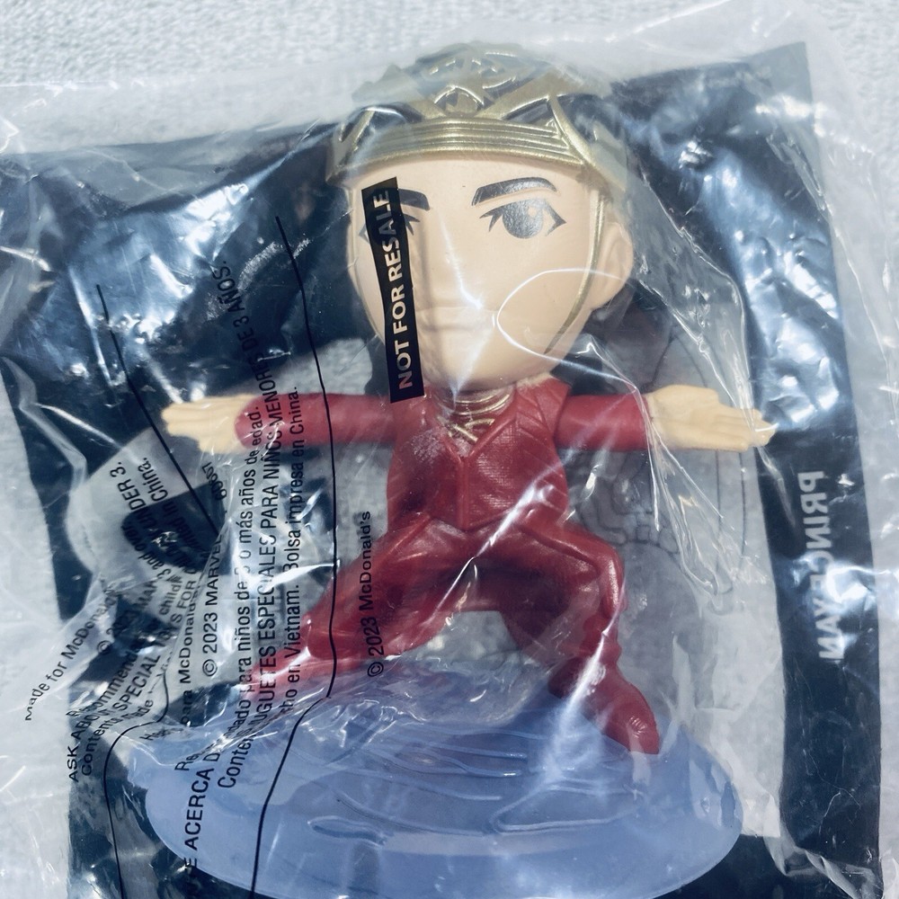 McDonald's The Marvels Prince Yan #6 Happy Meal Toy NEW Sealed Collectible Red