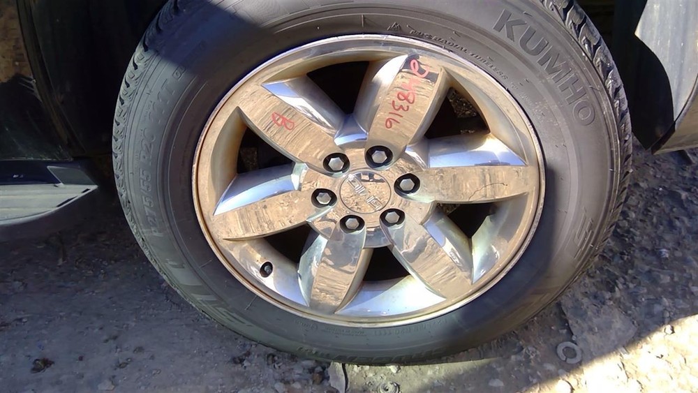 Wheel 20x8-1/2 6 Chrome Flat Faced Spoke Fits 09-14 YUKON 721962