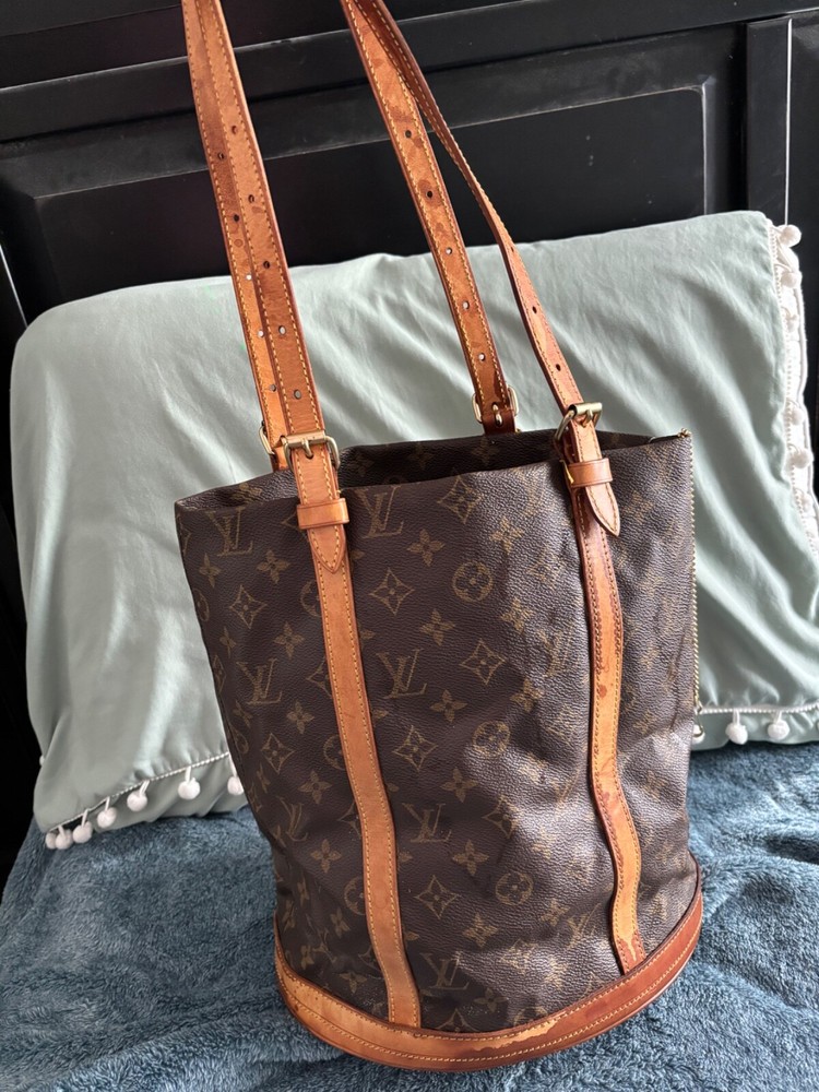 Louis Vuitton Designer Handbag Luxury Leather Tote Purse