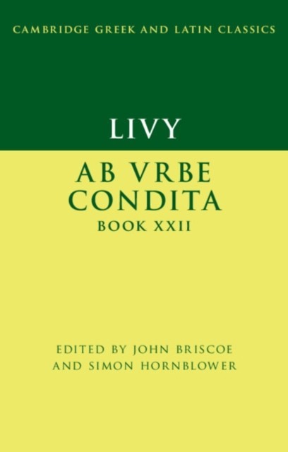 Livy Ab urbe condita Book XXII by John Briscoe PAPERBACK 9781108727082