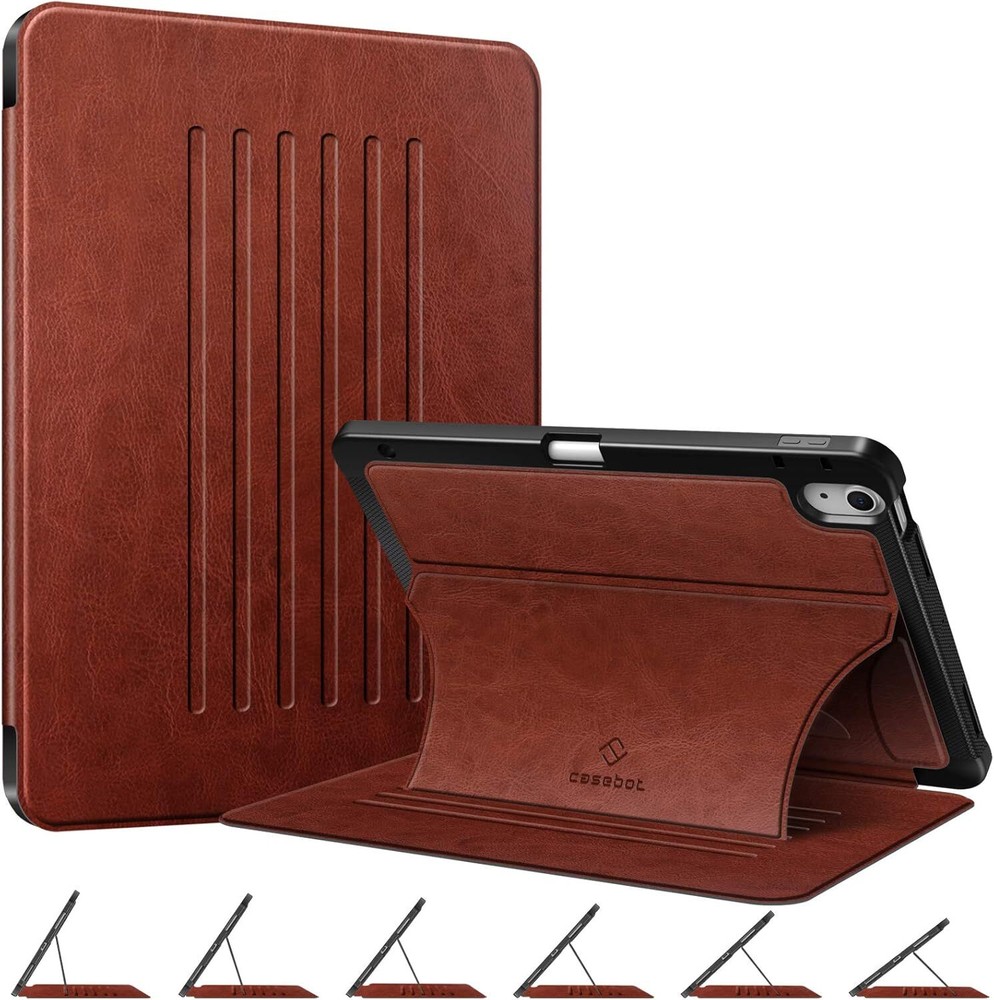 Shockproof iPad Air 11-inch M3/M2 Case with Adjustable Stand