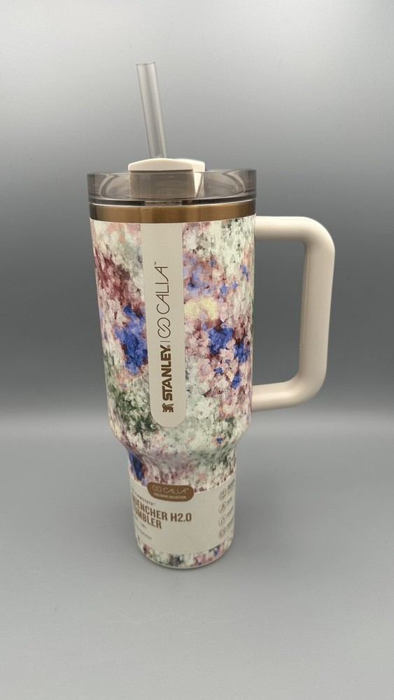 Stanley x CALIA 40 oz Olive Eden Quencher H2.0 FlowState Tumbler