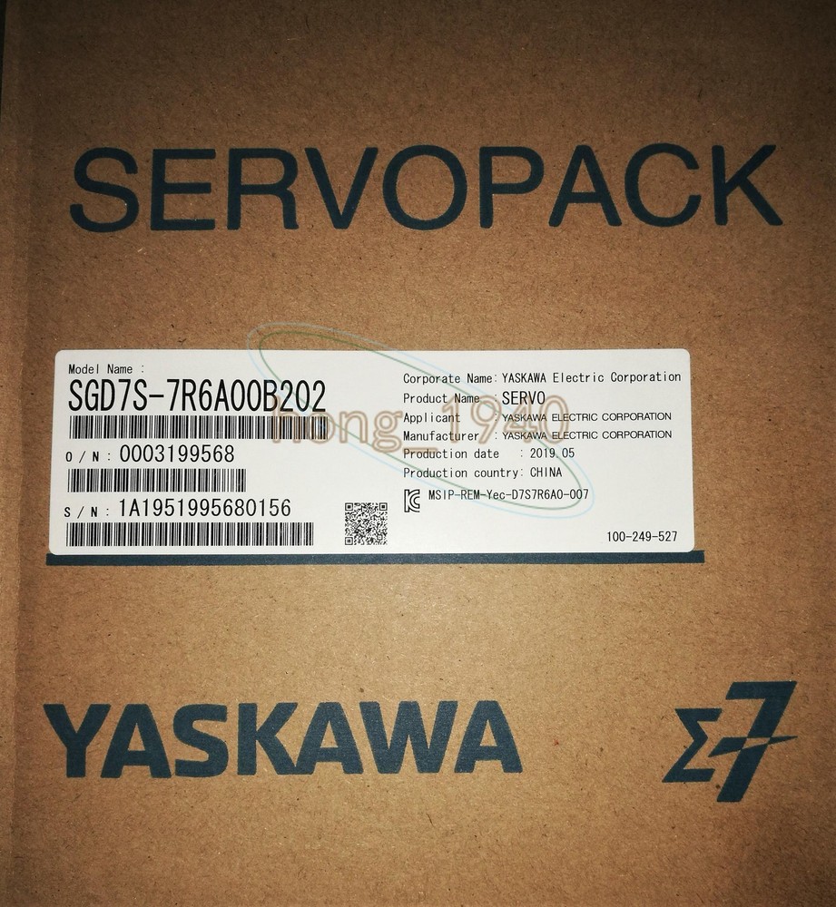ONE New YASKAWA Servo Drive SGD7S-7R6A00B202