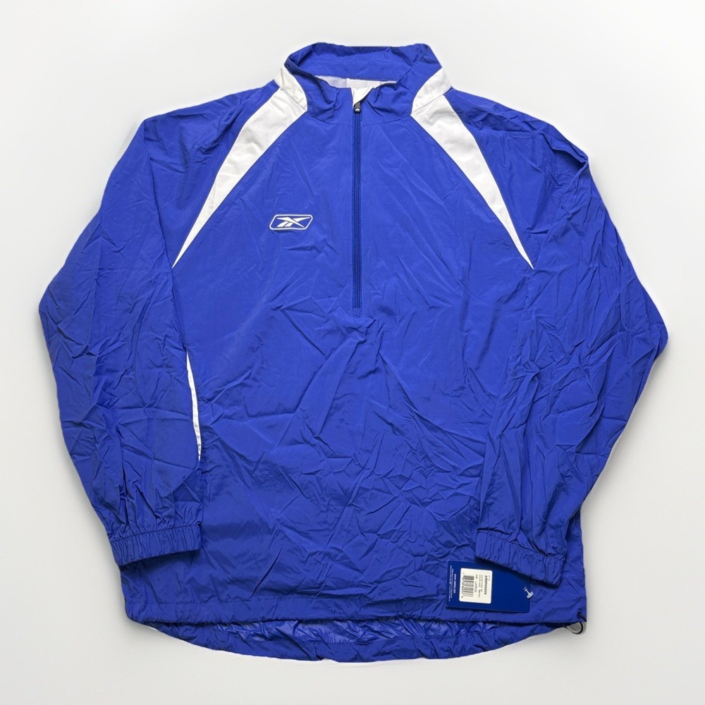 Vintage Rebook Royal Blue Windbreaker Men’s Large (ARMN5009) NWT NOS