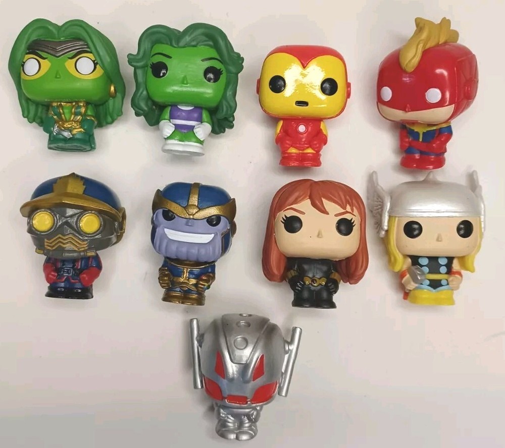Funko Marvel Pint Size Heroes Figures Lot of 9