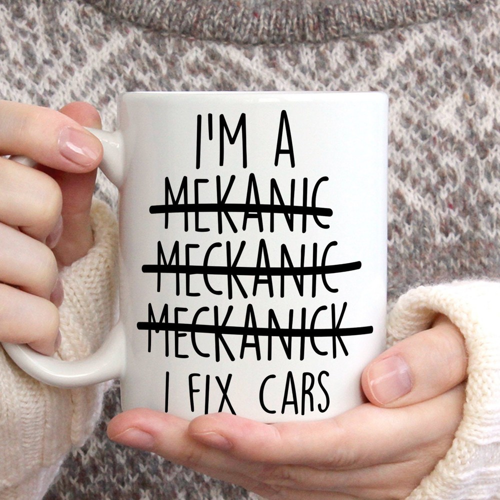 Mechanic Gift Mug for Car Diesel Auto Mechanics