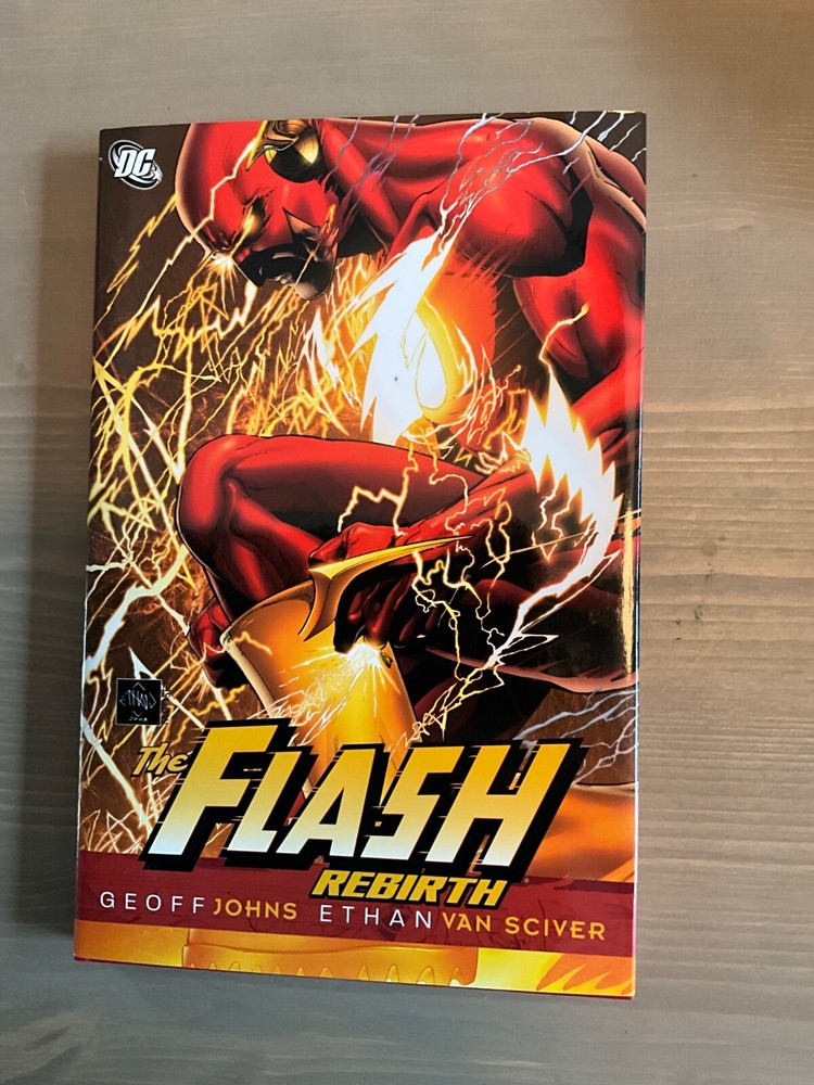 The Flash Rebirth Hardcover by Geoff Johns 2010 DC Comics Very Fine