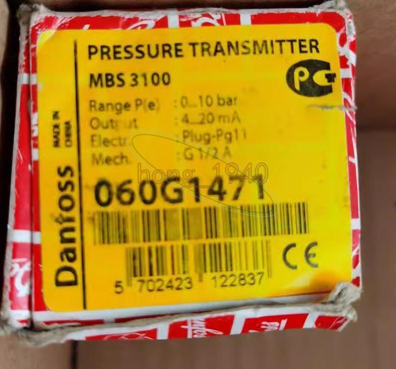 1PCS New DANFOSS Pressure Sensors MBS3100 060G1471