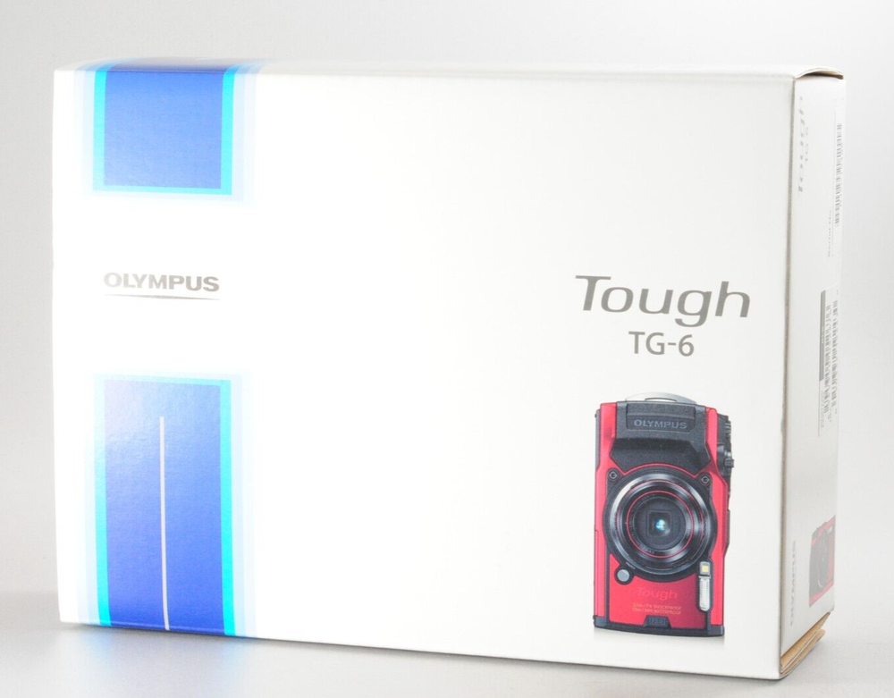 New Olympus Tough TG-6 Compact Digital Camera Black Outdoor Waterproof #3304
