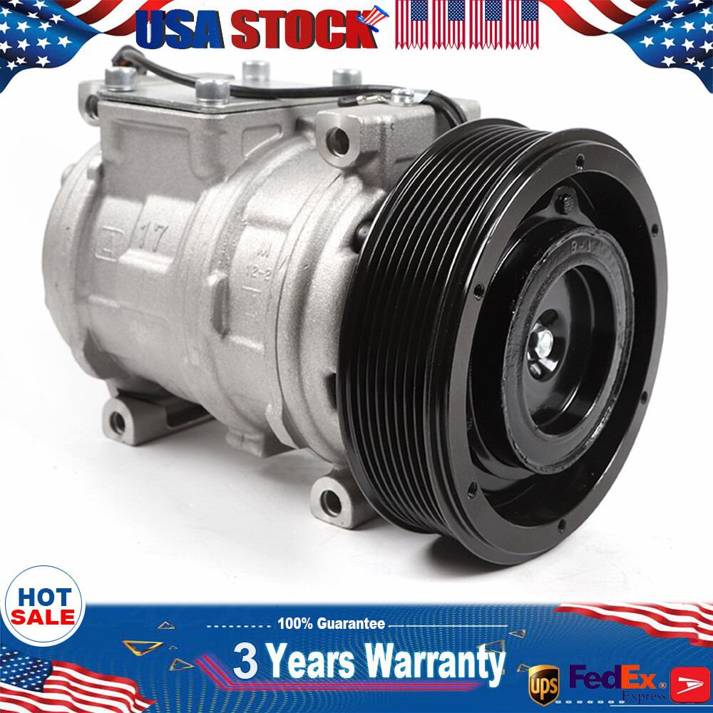 A/C AC Compressor with AC Clutch For John Deere Machines OEM RE46609, RE69716