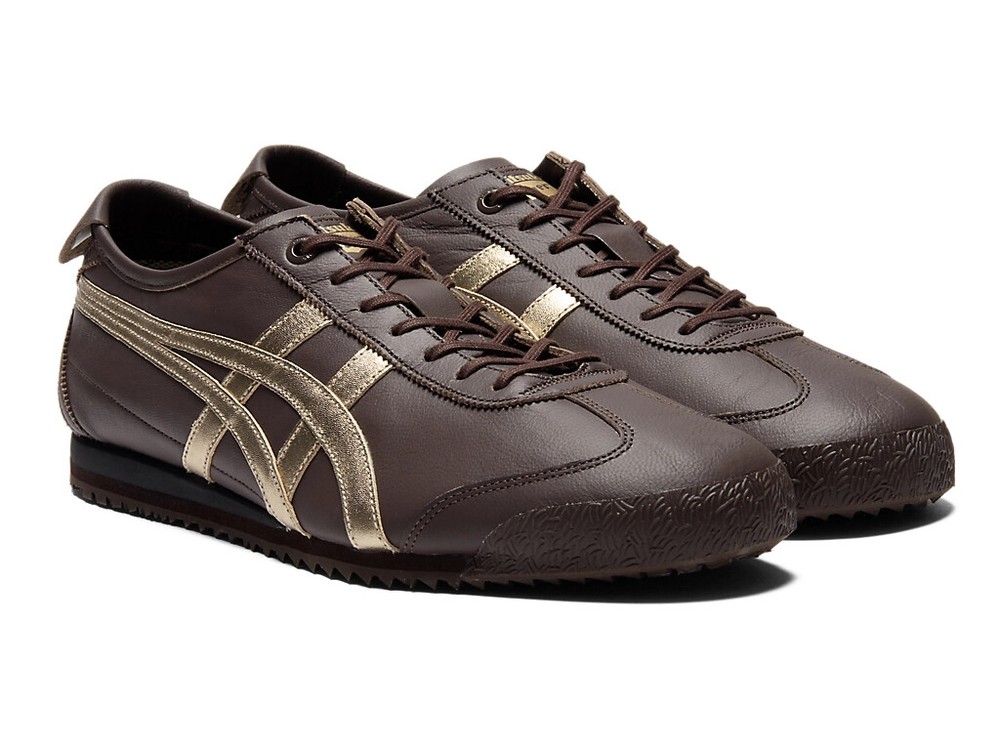 Onitsuka Tiger MEXICO 66 SD 1183A872 204 LICORICE BROWN CHAMPAGNE