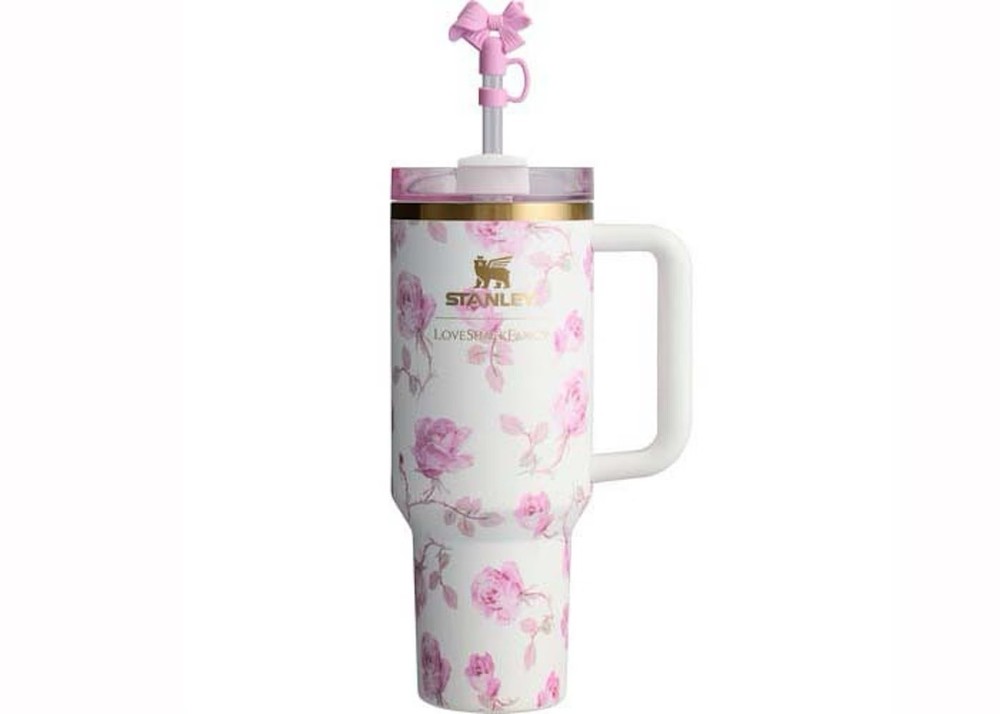 Stanley x Love Shack Fancy 40oz Stainless Steel Tumbler for Summer Beach Days