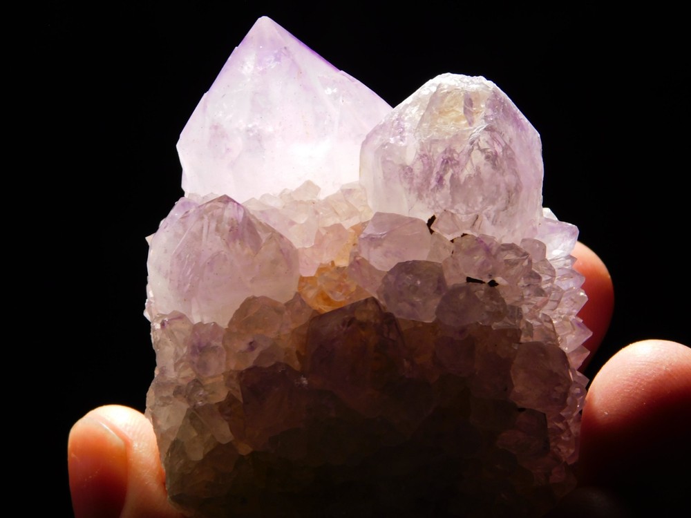 SPIRIT Quartz or CACTUS Quartz Amethyst Crystal Cluster Africa 175gr