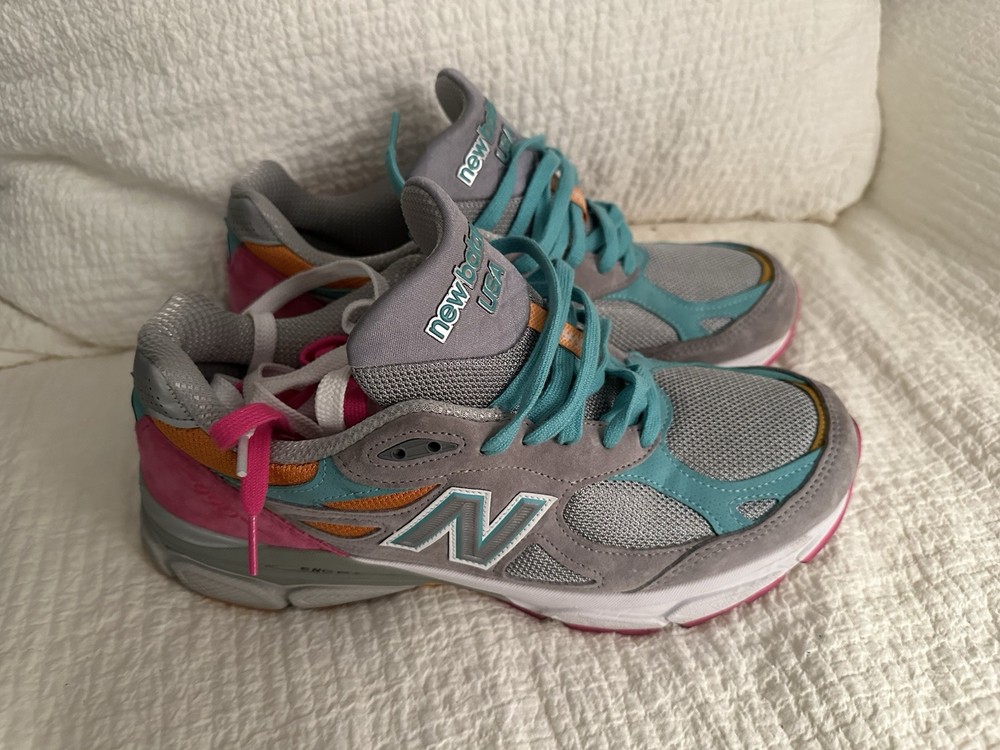 Size 10.5 - New Balance DTLR x 990v3 Made in USA Miami Drive NO BOX