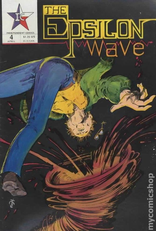 Epsilon Wave #4 FN- 5.5 1986 Stock Image Low Grade