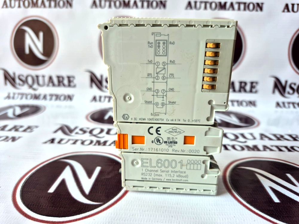 Beckhoff EL6001 1-Channel Communication Interface Module