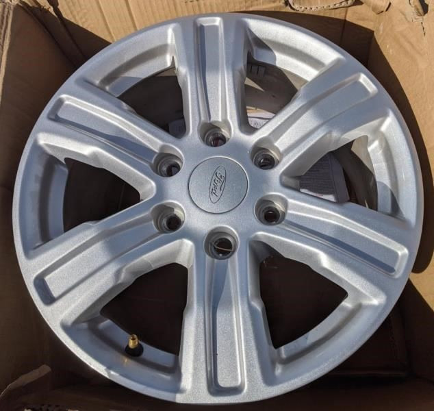 17x7.5 Silver Painted 6-Spoke Aluminum Wheel Fits 2019 Ranger 479226