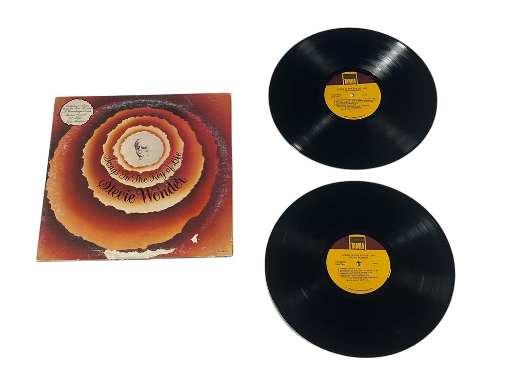 Stevie Wonder Songs In The Key Of Life Double LP Vinyl Record Album Tamla