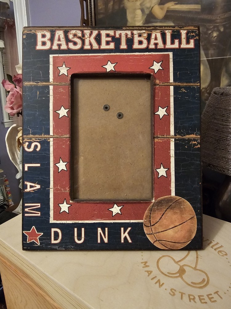 NEW Hobby lobby basketball picture frame SLAM DUNK