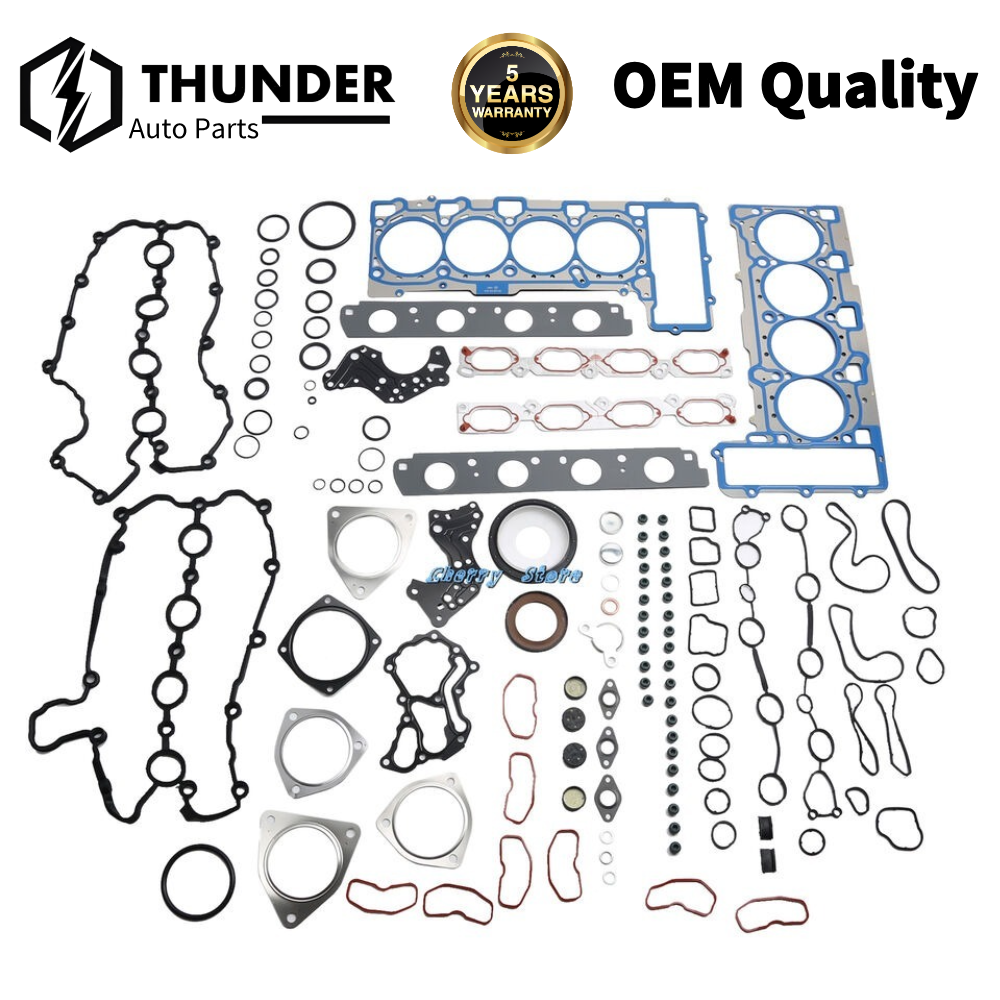 Cylinder Head Gasket Rebuild Kit Fit For 4.2L Audi A6 A5 A8 Q7 R8 BVJ CDRA BAR