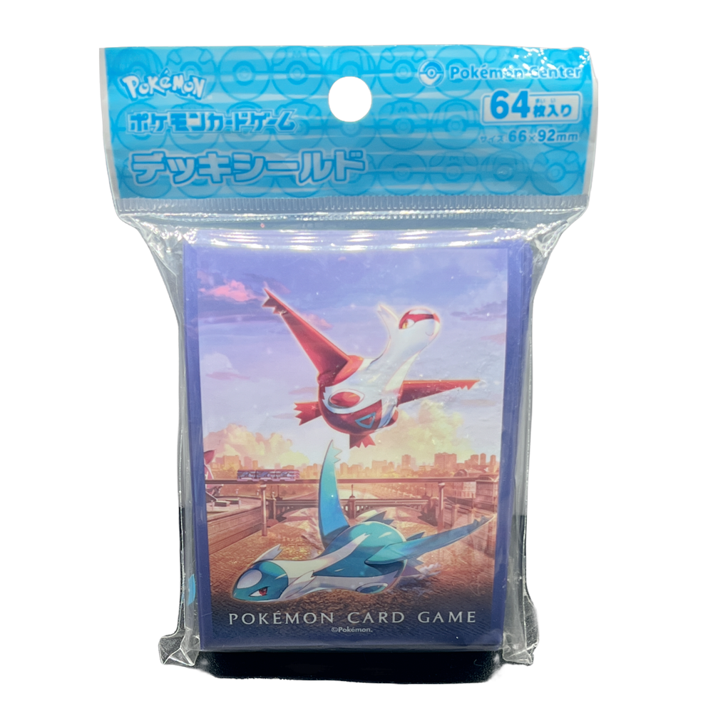 Latios and Latias Card Sleeves 64ct Pokémon Center Japan US SELLER
