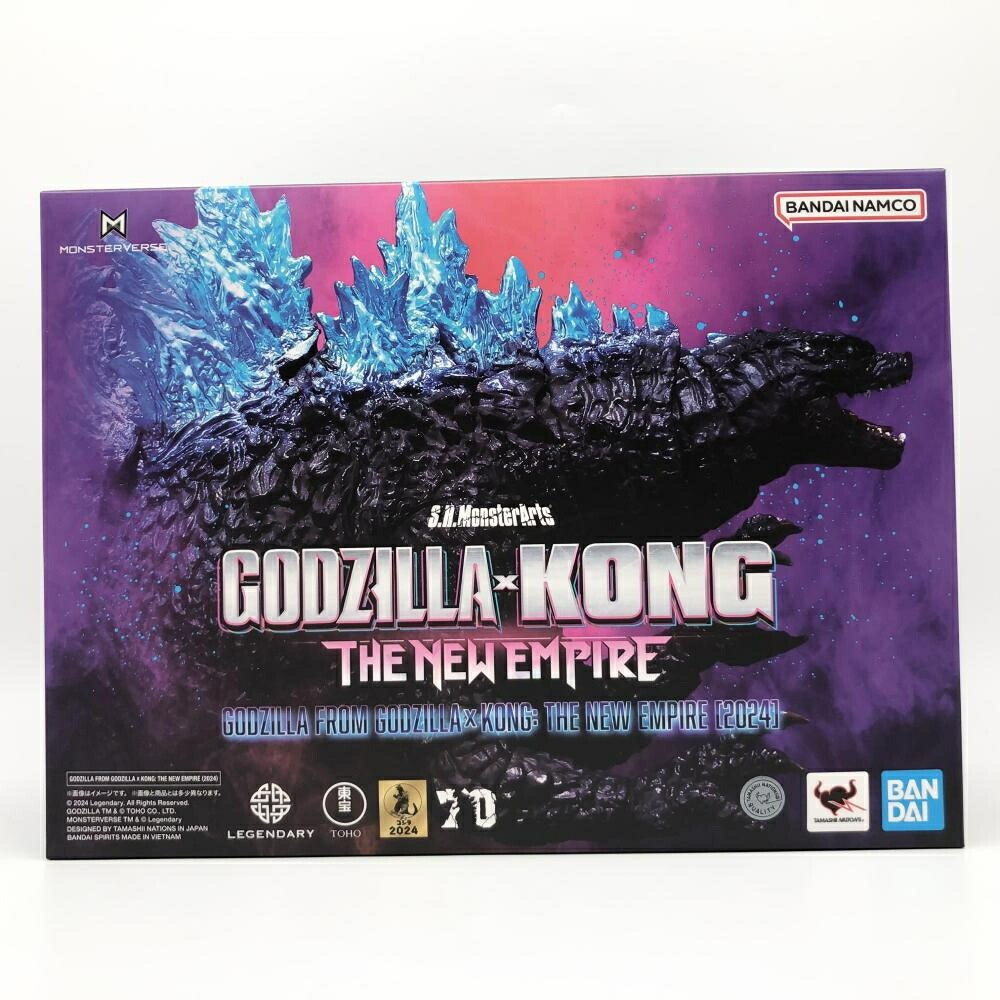 Unboxing Bandai SH MonsterArts Godzilla X Kong Empire Figure  