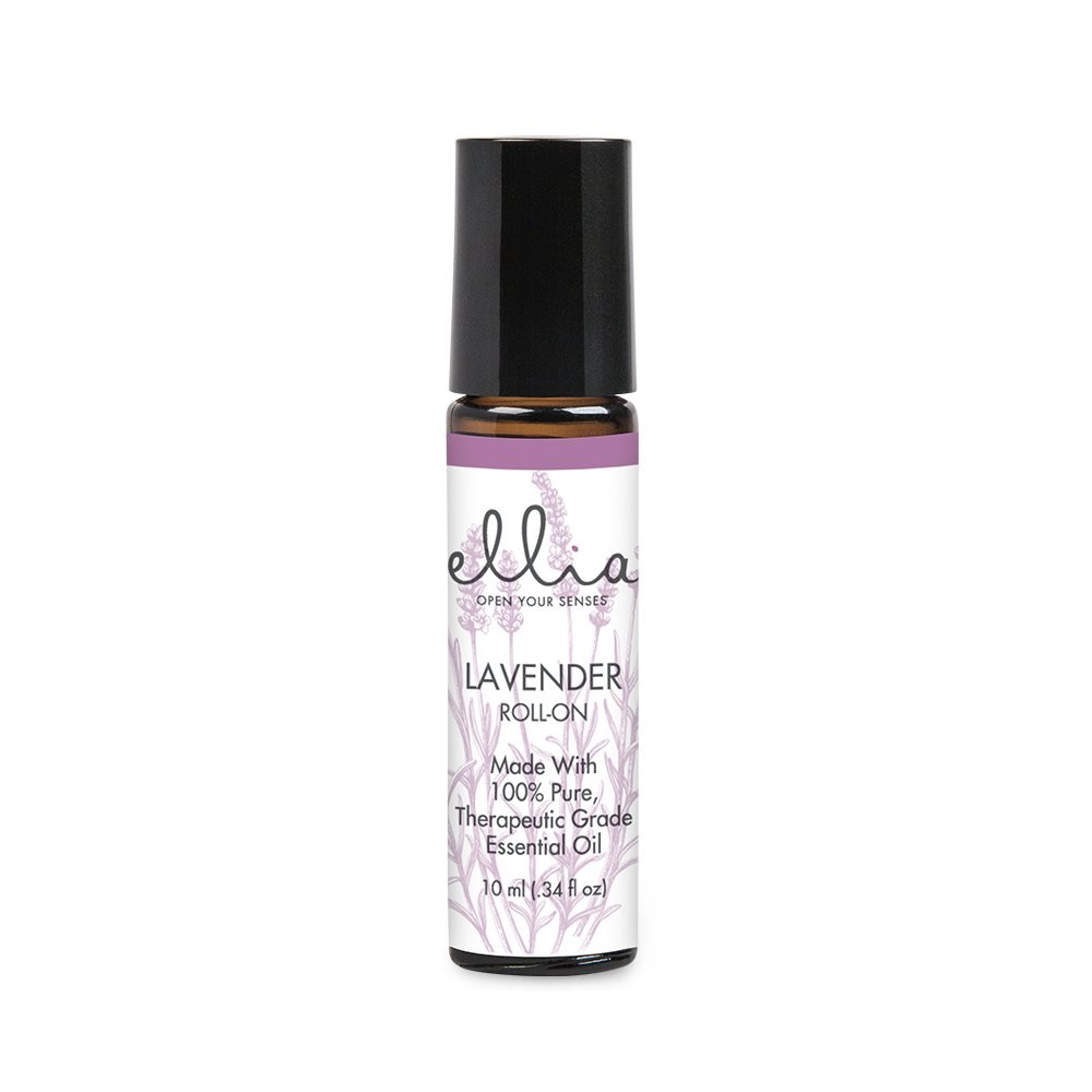 Ellia Lavender Essential Oil Roll-On | 10ml 100% Pure Therapeutic Grade