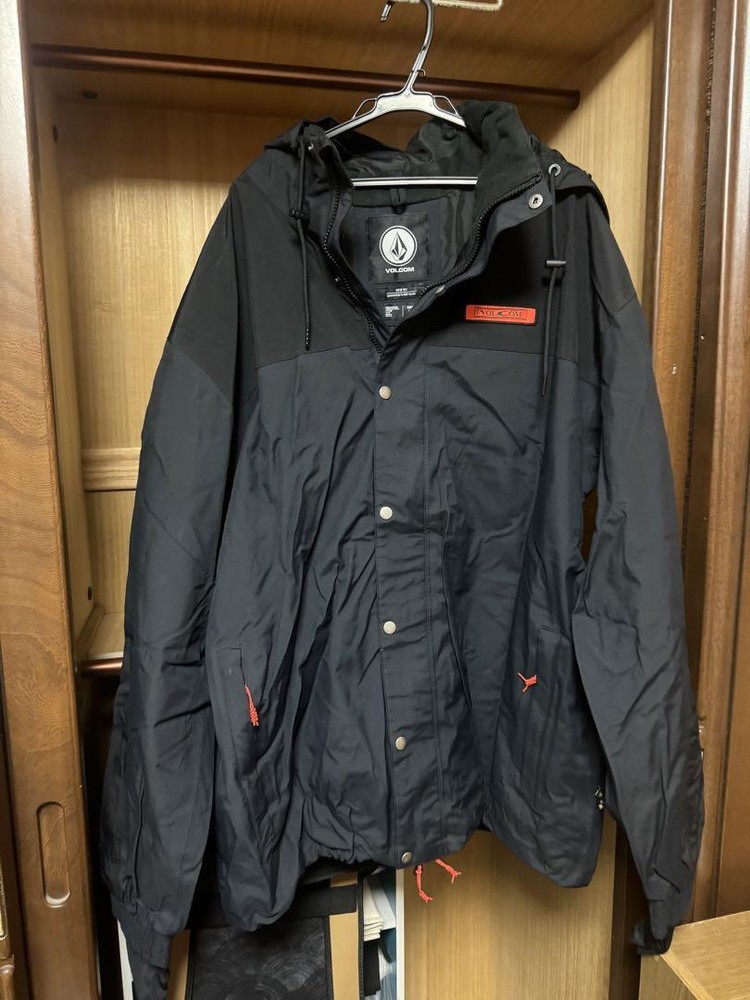 Volcom Longo GORE-TEX Snowboard Jacket Mens Size XL Black with Pant Green 22/23